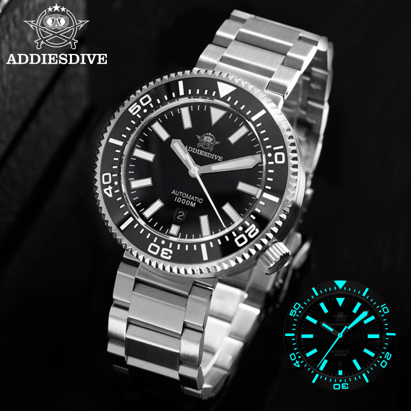 Seiko Watch 5 Sports - ADDIESDIVE Men's Luxury Watch 1000m Diver's