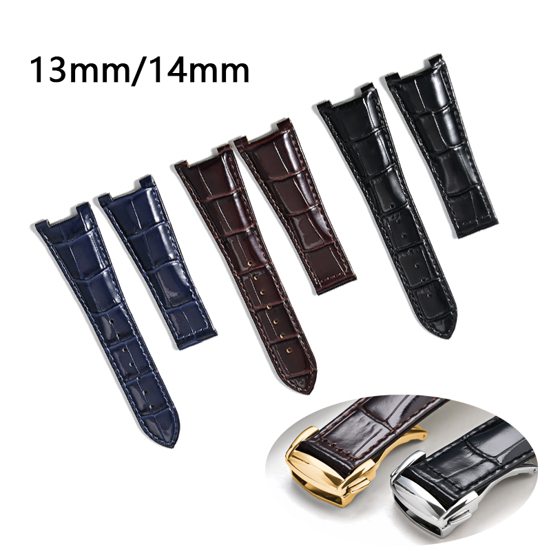 Omega Watch Constellation - Genuine Leather Watchband For Omega Constellation