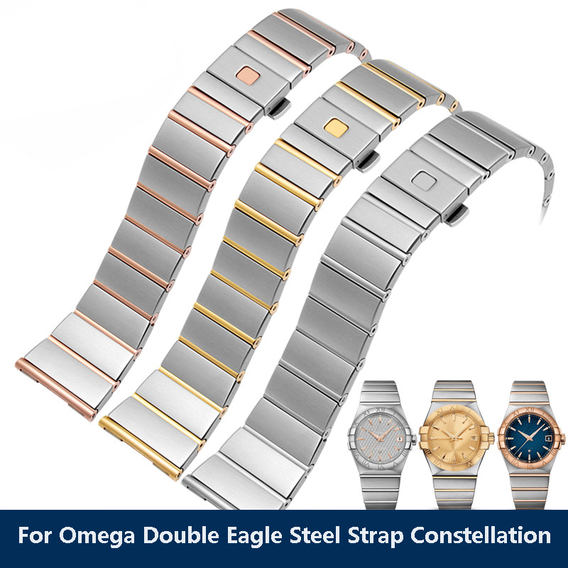 Omega Watch Constellation - For Omega Double Eagle Steel Strap