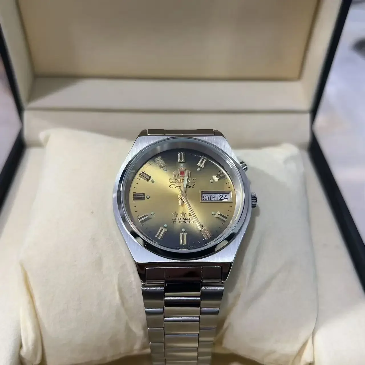 Seiko Watch Presage - DFDG 35MM Unisex Mechanical Watch Steel
