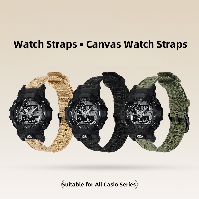 Casio Watch G-Shock Dw-5600 - Nylon Strap For Casio 16mm Watch