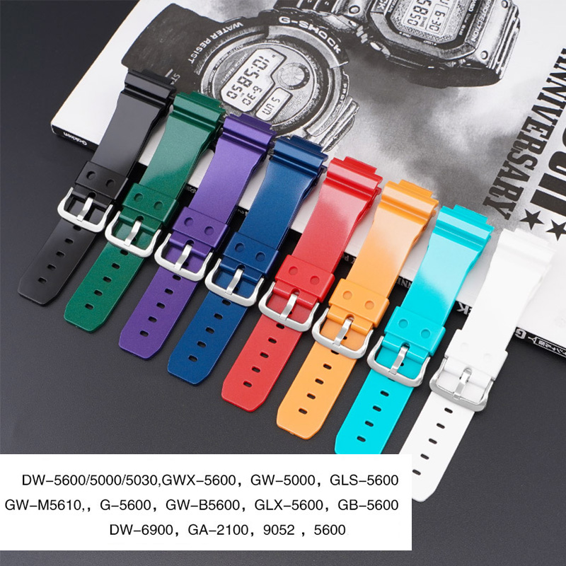 Casio Watch G-Shock Dw-5600 - Resin Silicone Strap for Casio G-SHOCK
