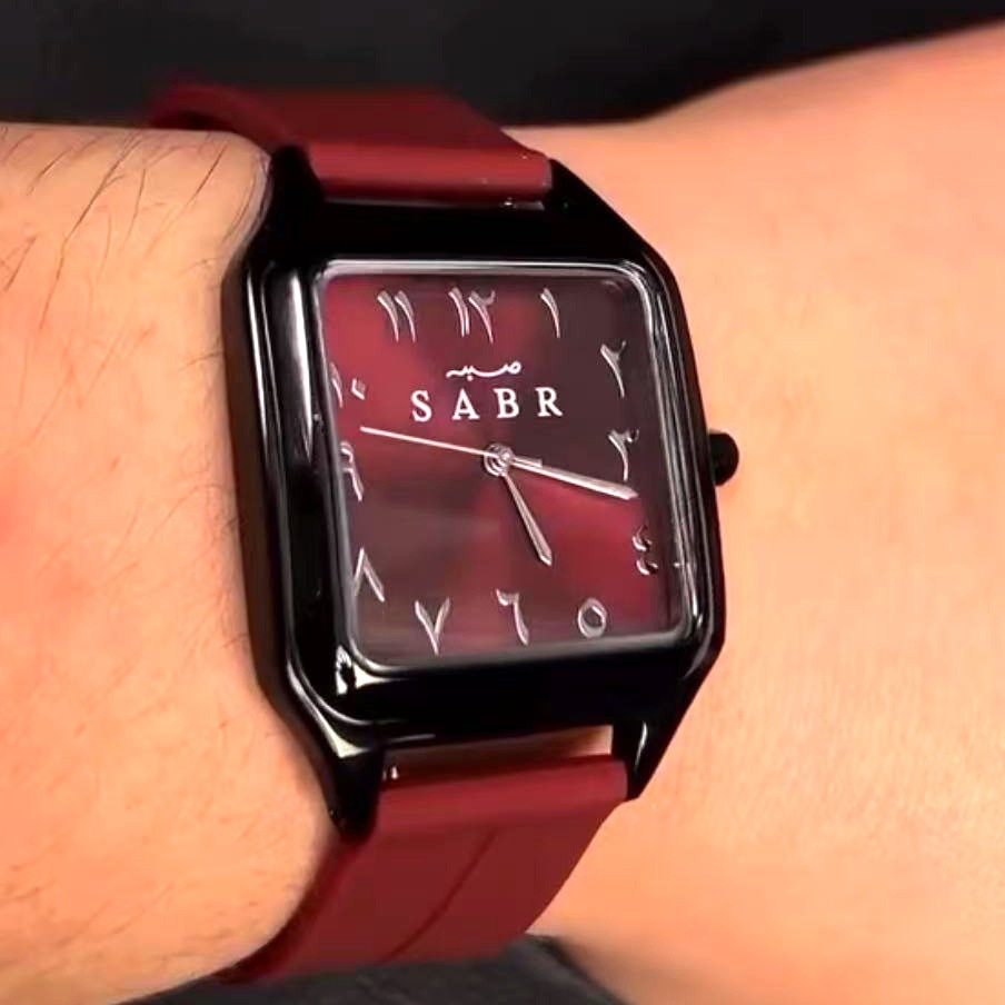 Cartier Watch Santos - SABR Arabic Numeral Quartz Watch 3ATM