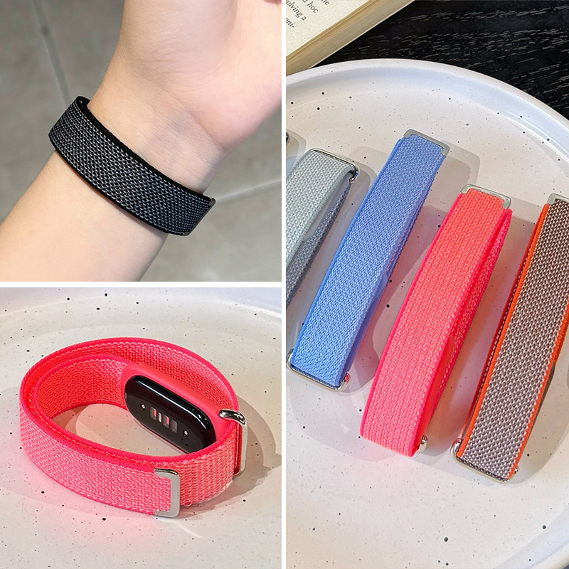 Sport Loop Velcro - Sport Nylon Braided Watch Strap for