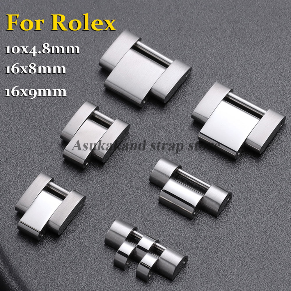 Rolex Watch Submariner - 16x8mm/16x9mm/10x4.8mm Metal Extension Link for Rolex