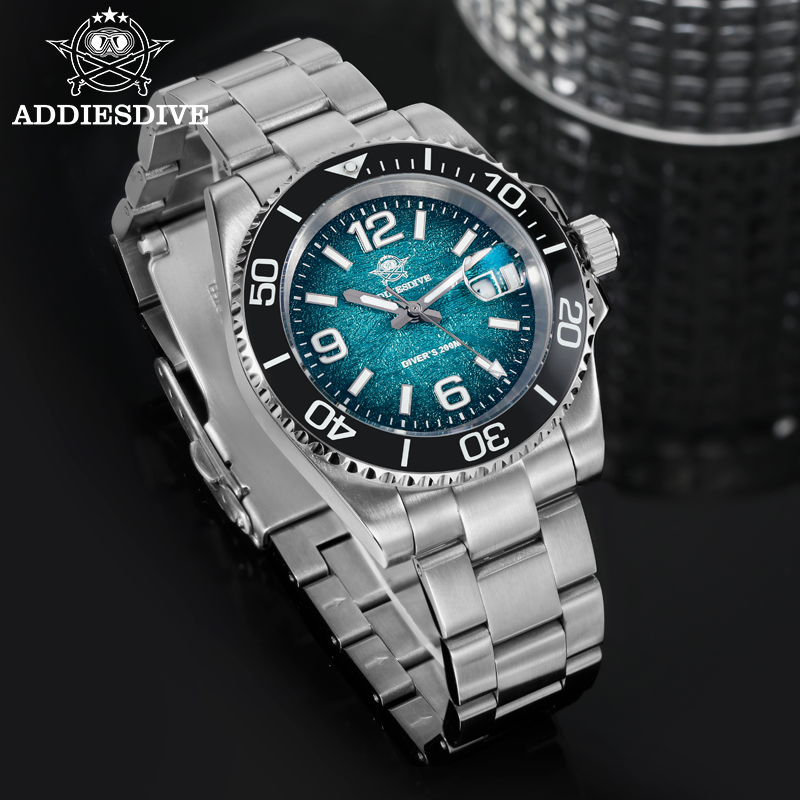 ADDIESDIVE 41mm Men's Diving W - Rolex Watch Submariner ulasan dan harga