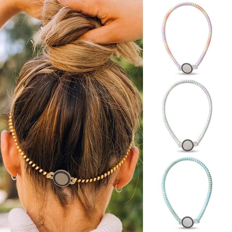 Elastic Fashion Telephone Line - Silicone Band Women ulasan dan harga