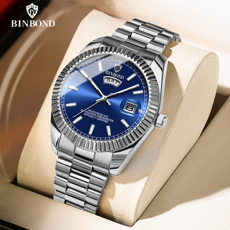 BINBOND B7012 Mens Fashion Bus - Rolex Watch Submariner ulasan dan harga