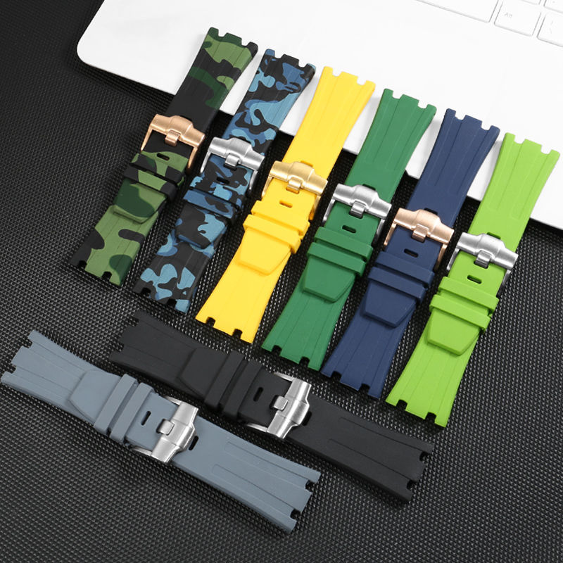 28mm Silicone Watchband for AP - Audemars Piguet Watch Royal Oak ulasan dan harga