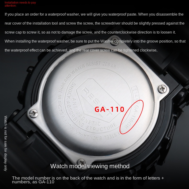 DW5600 gw m5610 Dust Ring Gask - Casio Watch G-Shock Dw-5600 ulasan dan harga