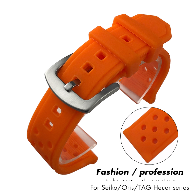 Soft Rubber Silicone Watchband - Seiko Watch 5 Sports ulasan dan harga