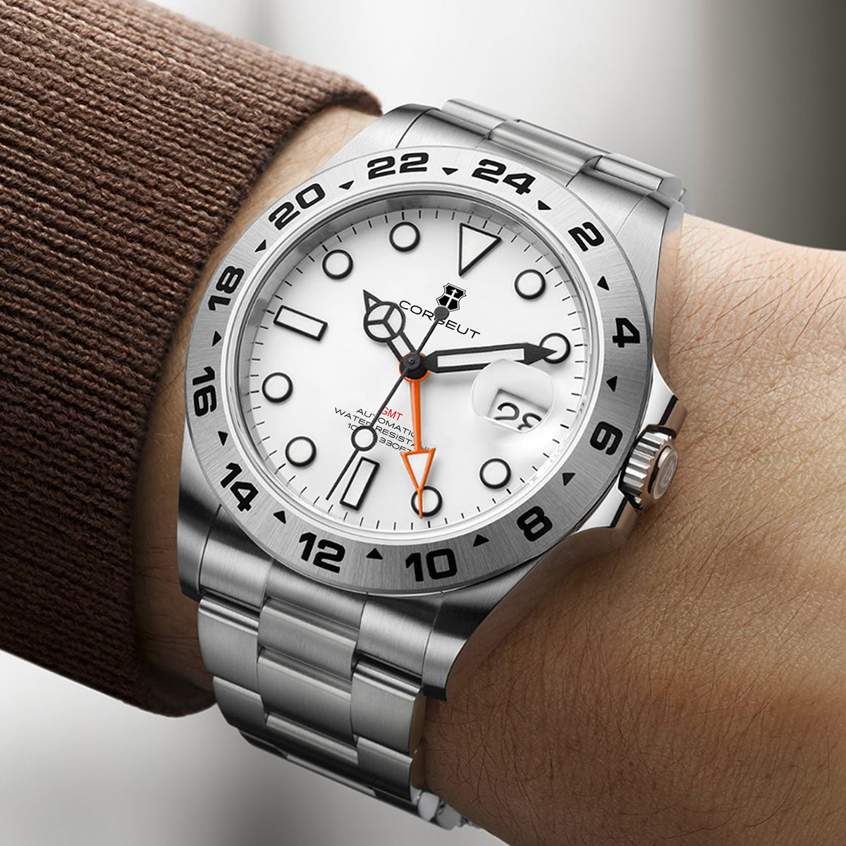 Custom Luxury 39mm NH34 Automa - Stainless Bracelet Diver ulasan dan harga