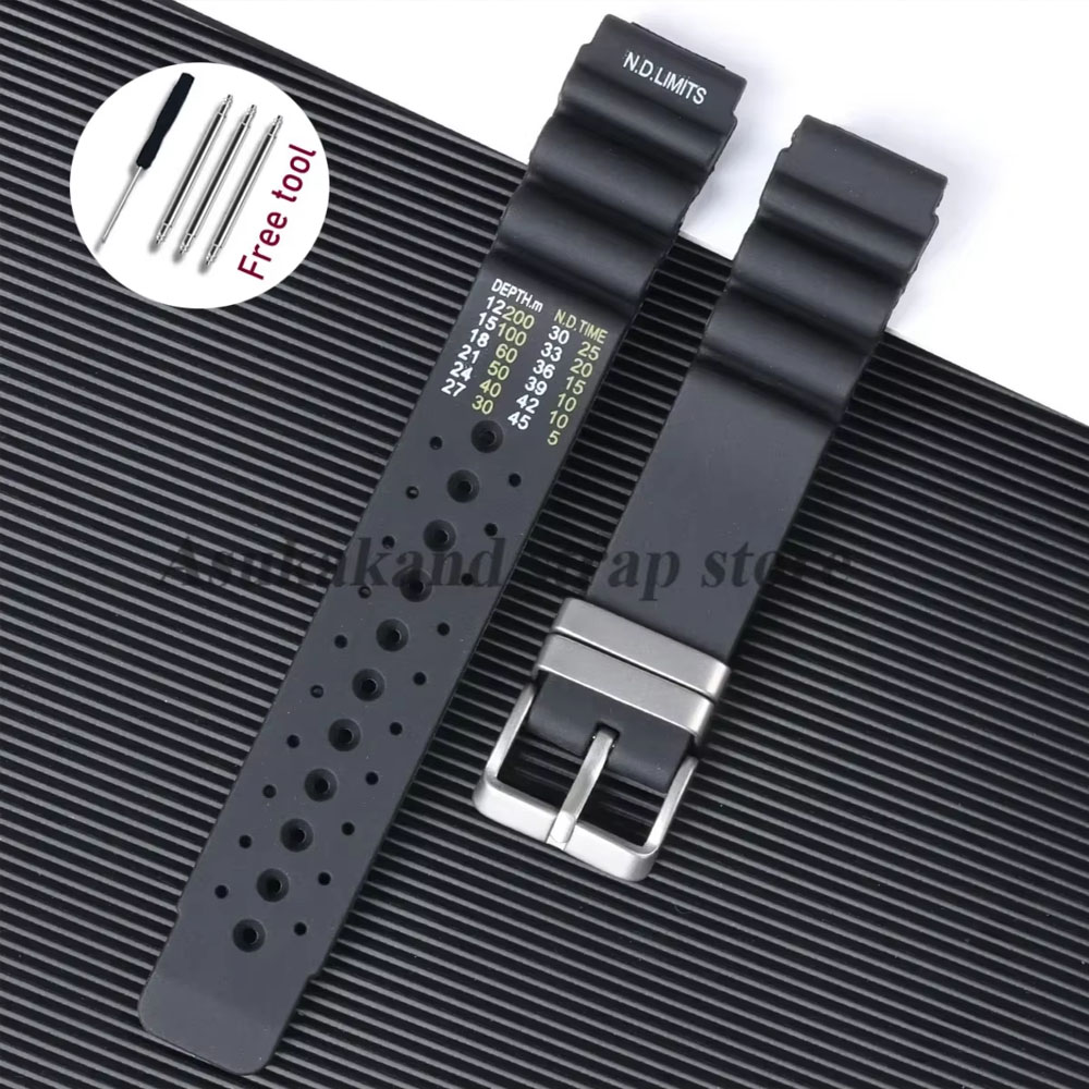 ND Limits Diver Silicone Strap - Citizen Watch Promaster ulasan dan harga