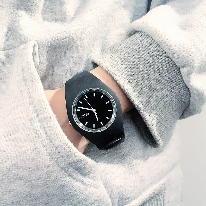 Men watch Women Cream Color Ul - Silicone Band Women ulasan dan harga