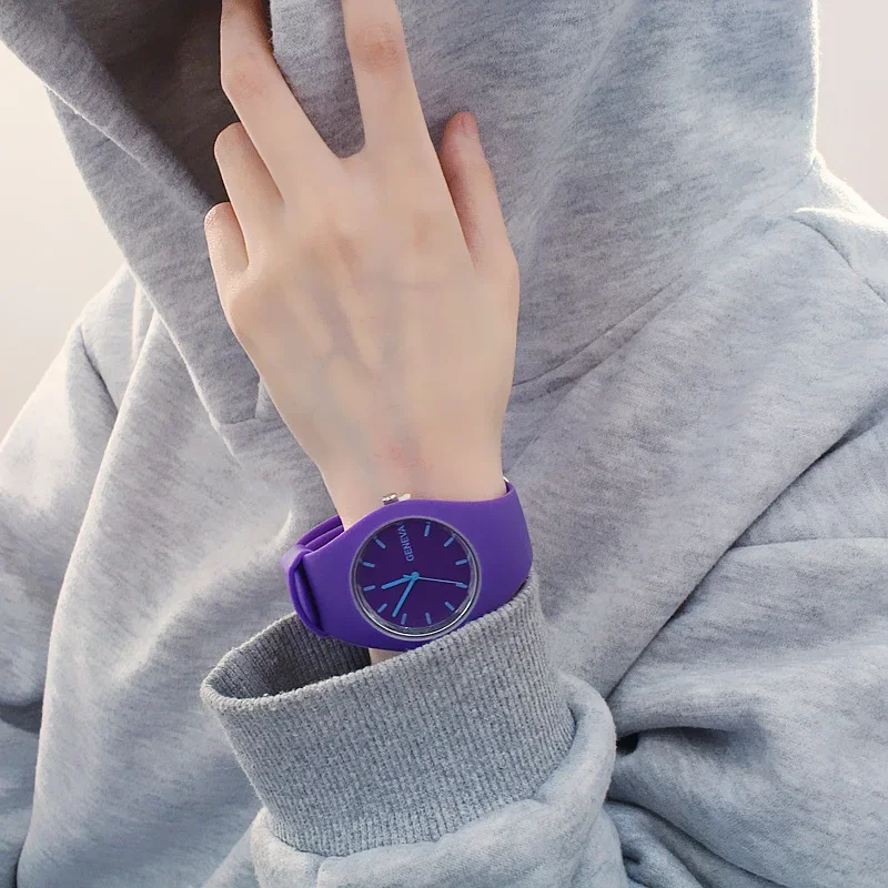 Men watch Women Cream Color Ul - Silicone Band Women ulasan dan harga