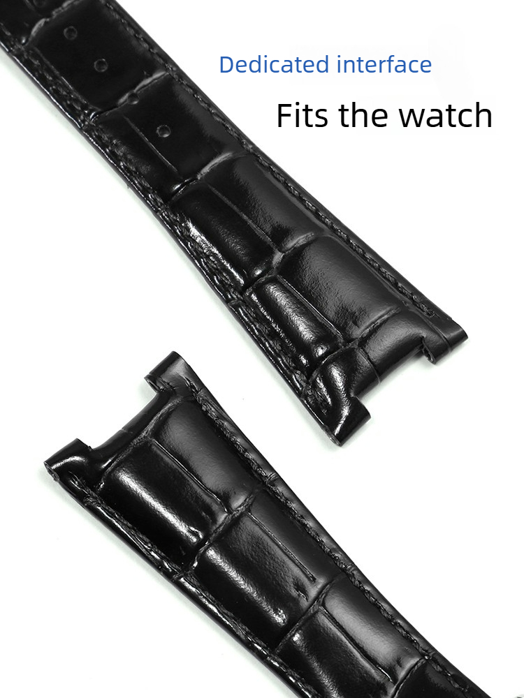Watch Strap Leather Men's Suit - Omega Watch Constellation ulasan dan harga