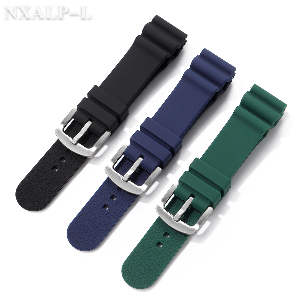 20mm 22mm Silicone Watch Band  - Seiko Watch 5 Sports ulasan dan harga