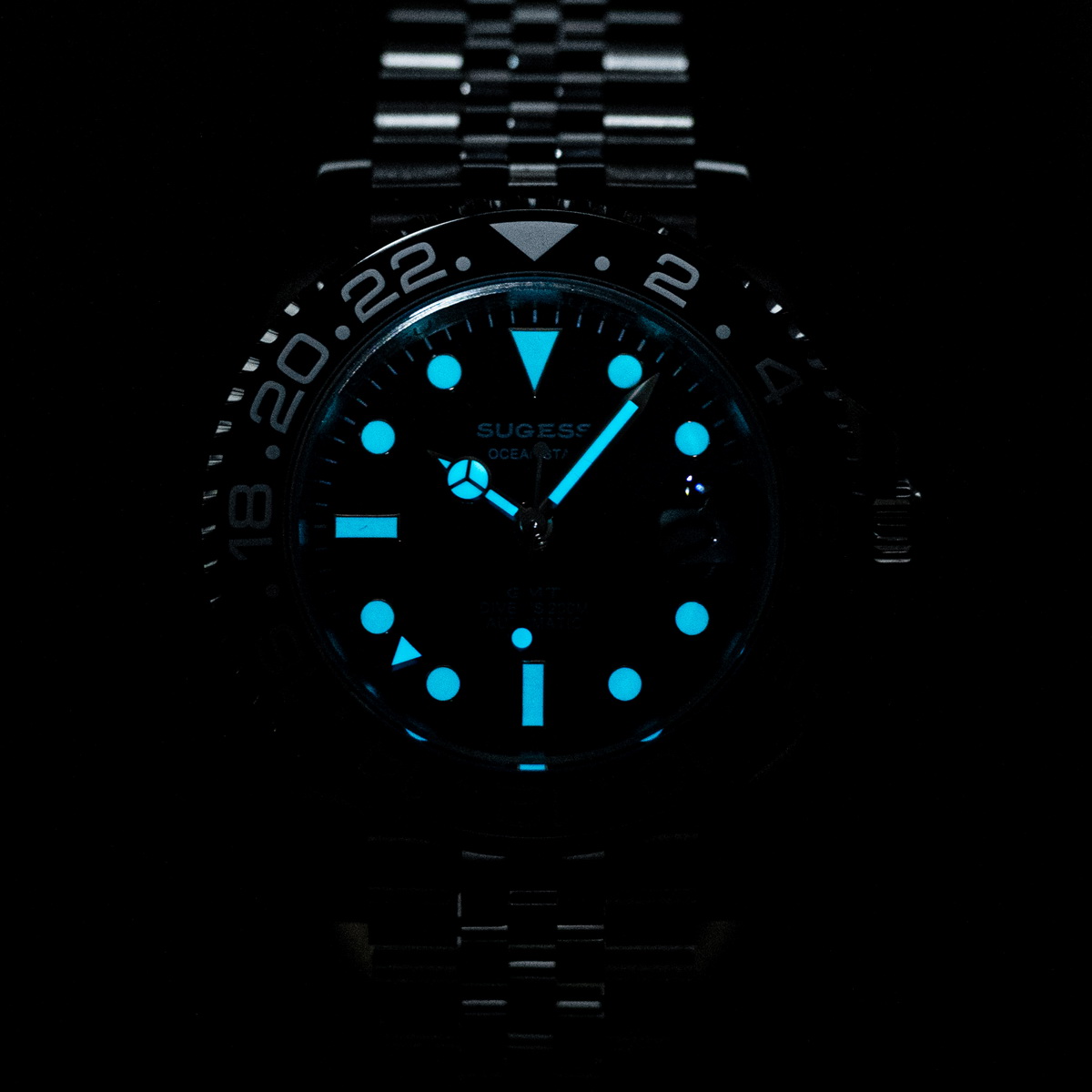 Sugess GMT Diving Watch of Men - Rolex Watch Submariner ulasan dan harga