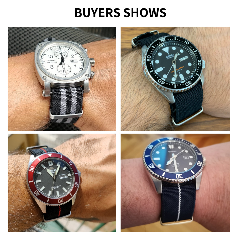 60's French Army Watch Strap f - Nato Strap Nylon ulasan dan harga
