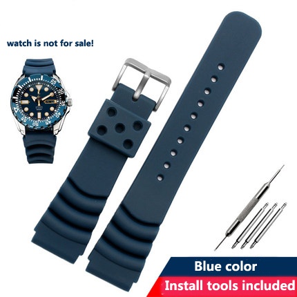 Sports silicone rubber watch b - Seiko Watch 5 Sports ulasan dan harga