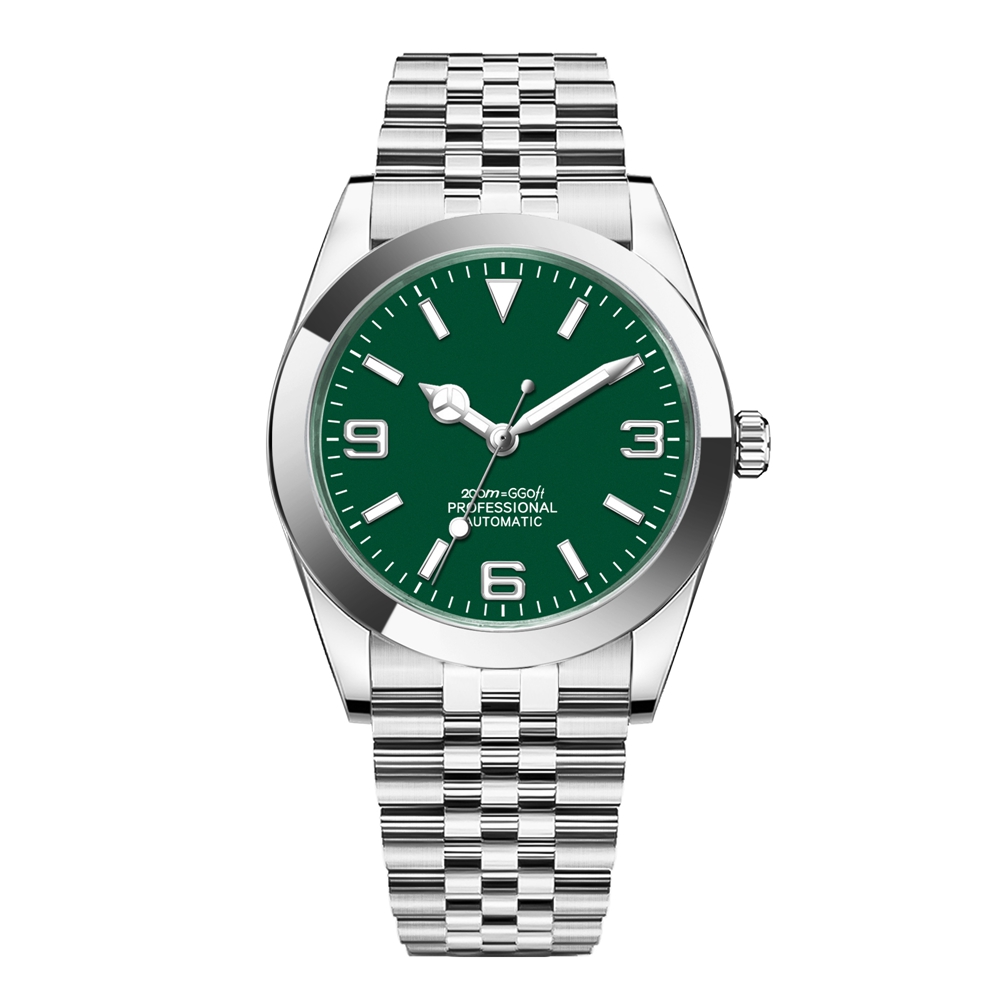 Custom Logo Luxury NH35 Watch  - Stainless Bracelet Diver ulasan dan harga