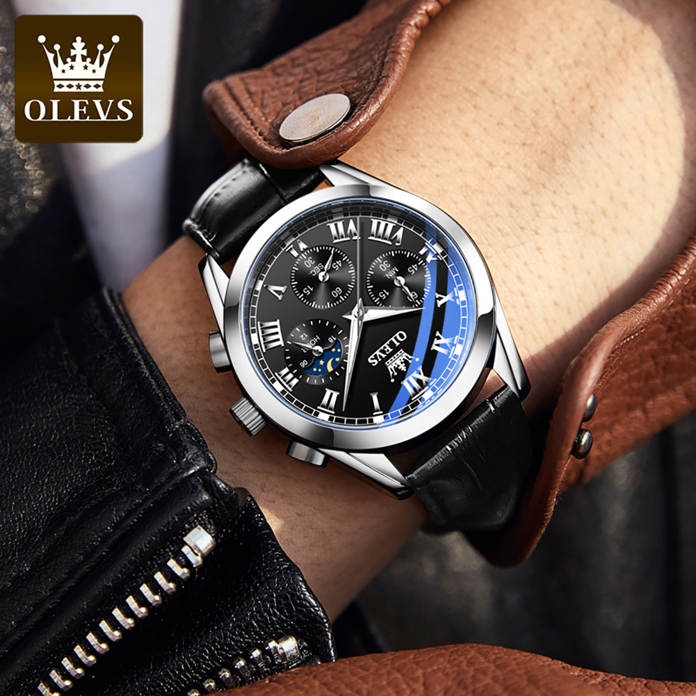 OLEVS 2871 Top Brand Men's Qua - Rolex Watch Submariner ulasan dan harga