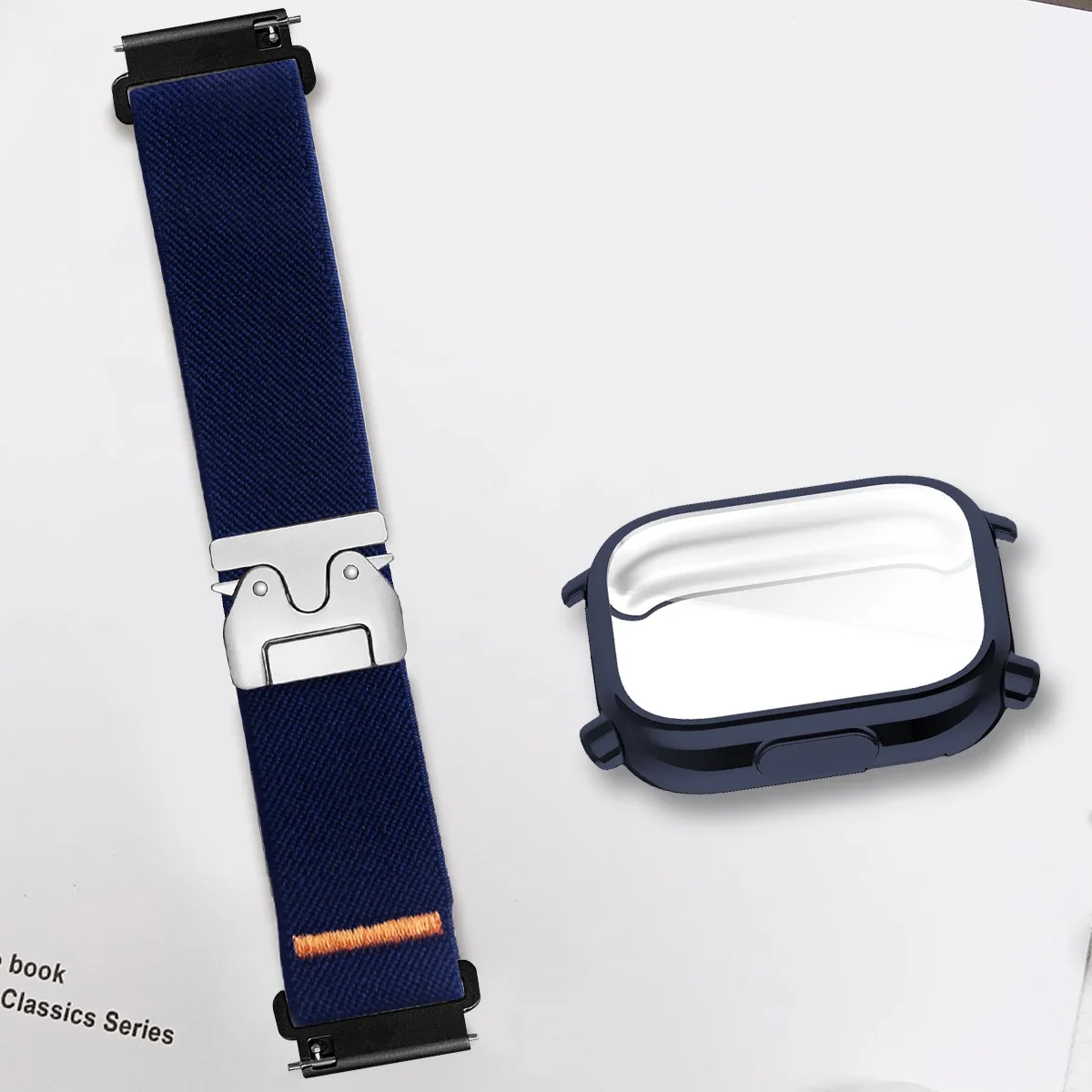 Nylon Straps+ TPU case for Red - Parachute Strap Elastic ulasan dan harga