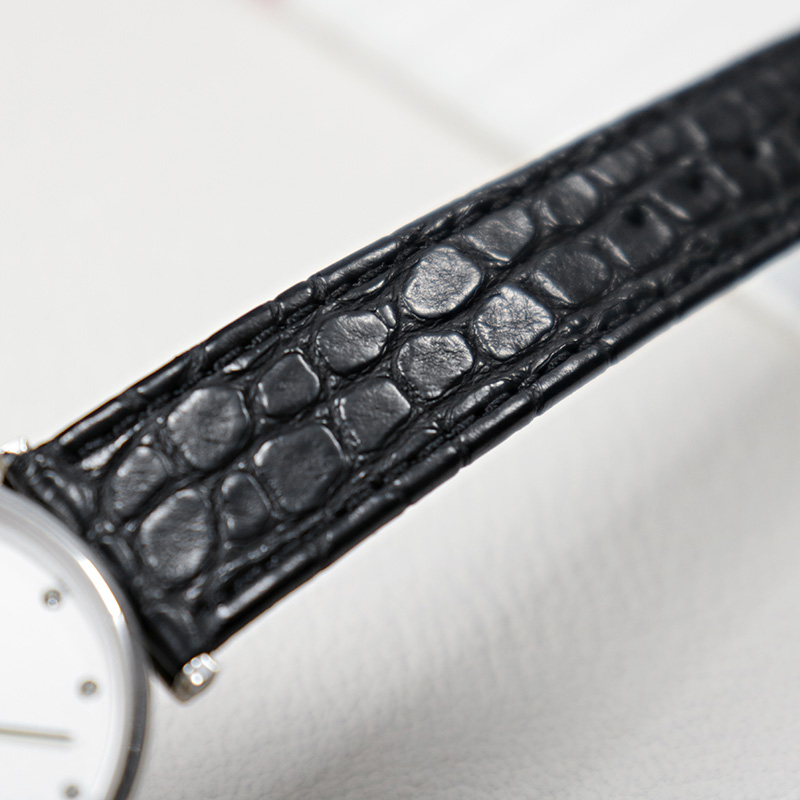 Thin crocodile Genuine leather - Cartier Watch Santos ulasan dan harga