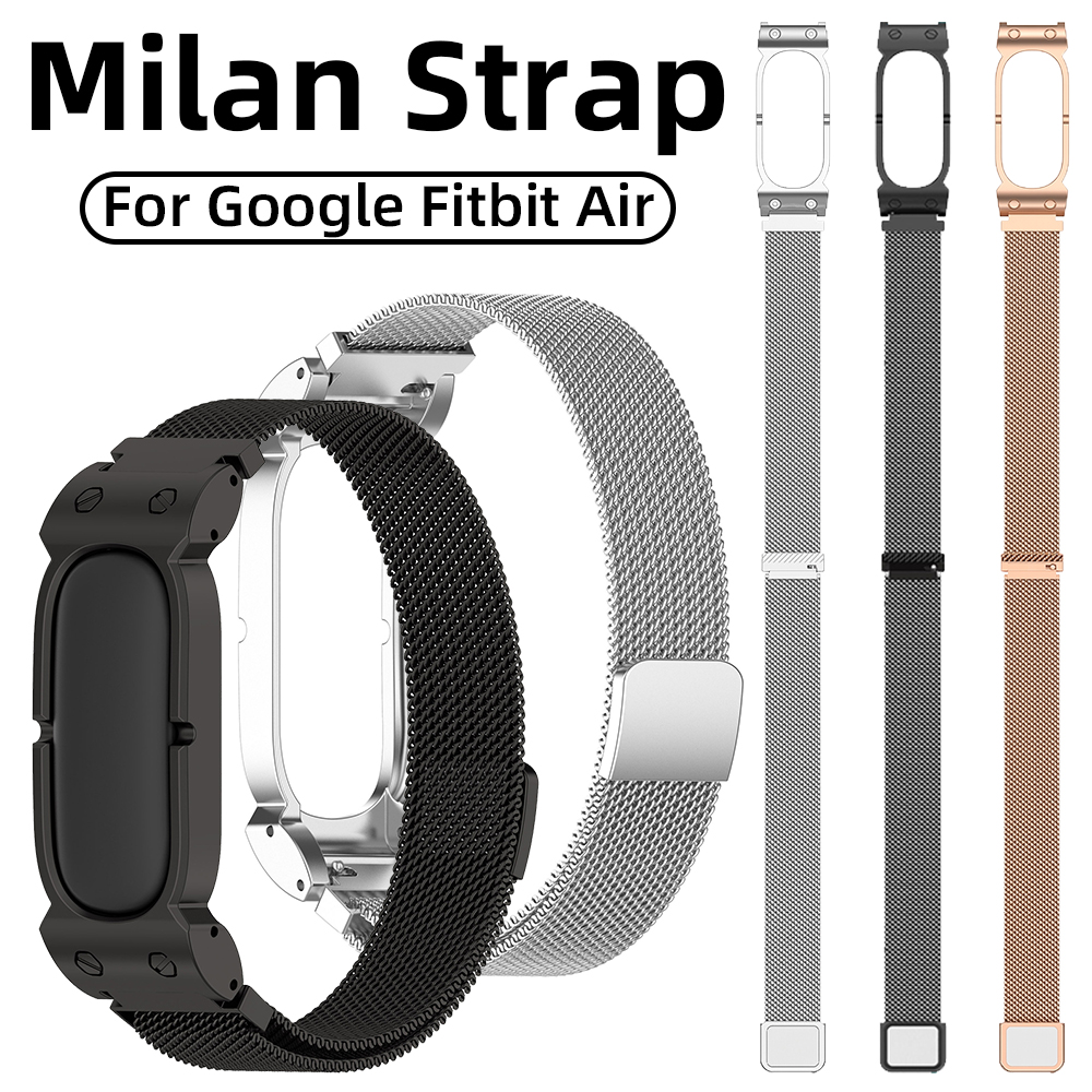 Milanese Watch Band For Fitbit - Mesh Strap Metal ulasan dan harga