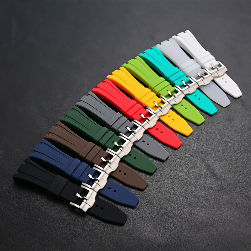 Rubber Silicone Strap 26mm for - Audemars Piguet Watch Royal Oak ulasan dan harga