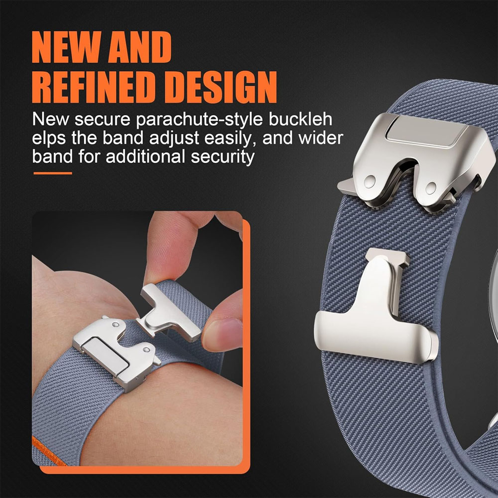 Band For Google Pixel Watch 4/ - Parachute Strap Elastic ulasan dan harga