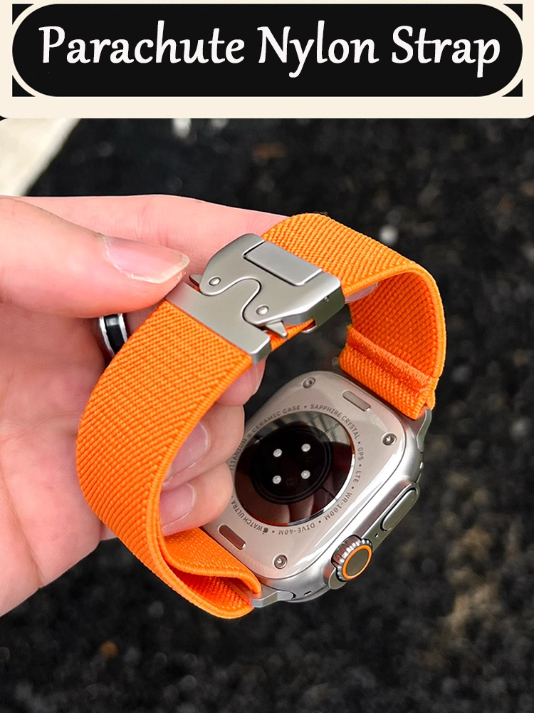 Straps For Apple Watch ultra 2 - Parachute Strap Elastic ulasan dan harga
