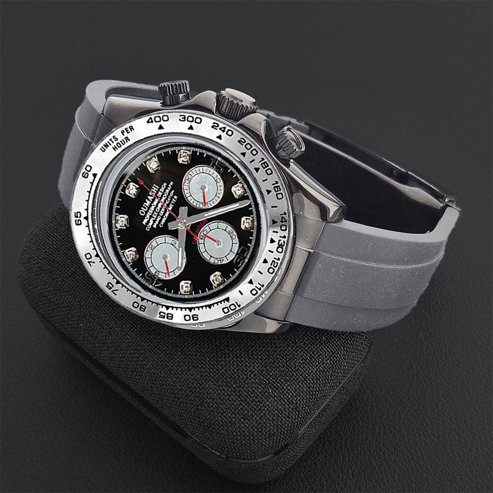 Luxury VK63 WATCH 39.3mm quart - Stainless Bracelet Diver ulasan dan harga