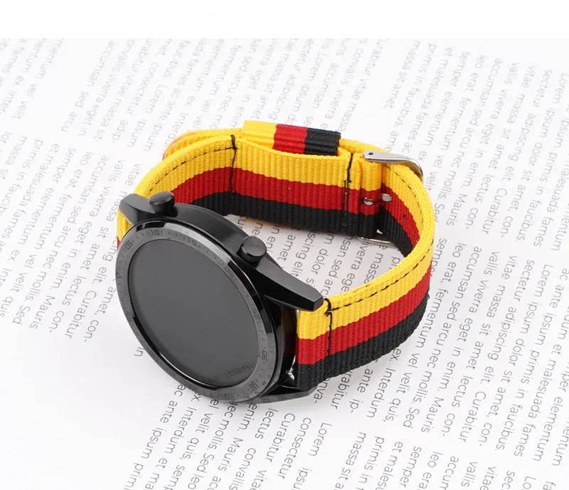 20mm 22mm Woven Nylon Strap fo - Nato Strap Nylon ulasan dan harga