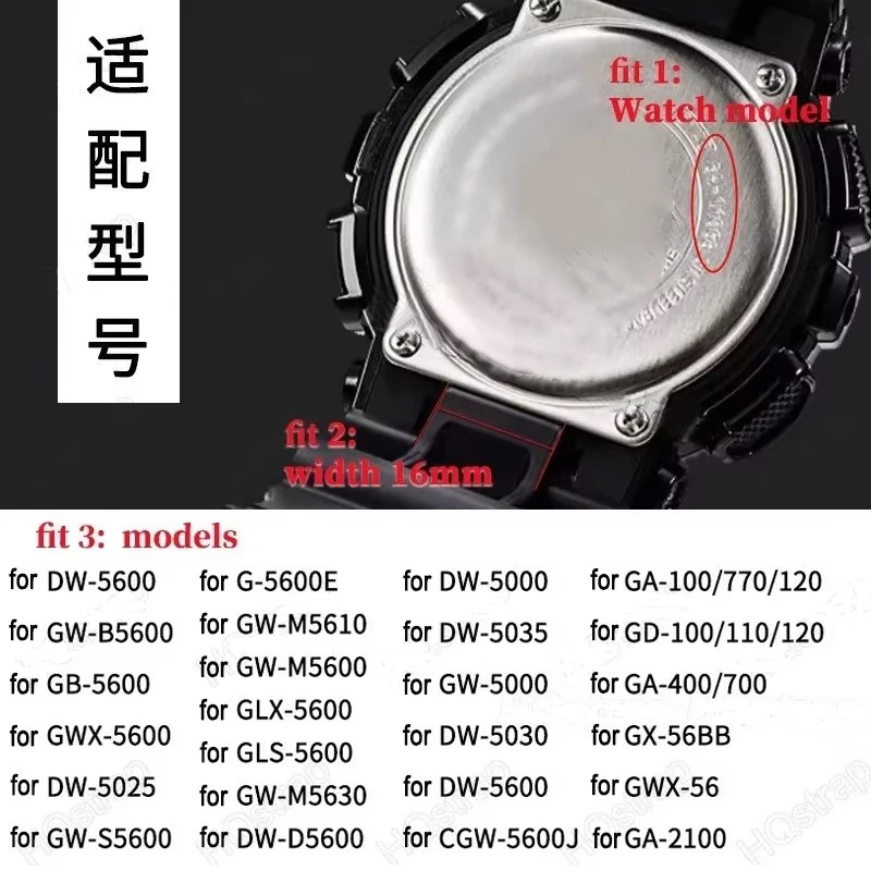 16mm Travel Loop Nylon Strap F - Casio Watch G-Shock Dw-5600 ulasan dan harga