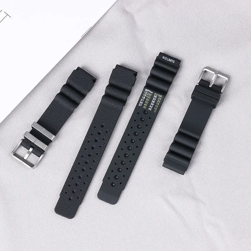 Diving Silicone Strap for Seik - Citizen Watch Promaster ulasan dan harga