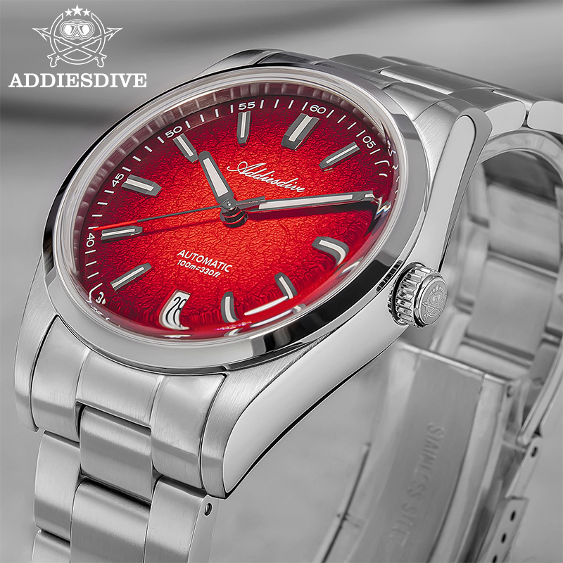 ADDIESDIVE Watch For Gift 39mm - Stainless Bracelet Diver ulasan dan harga