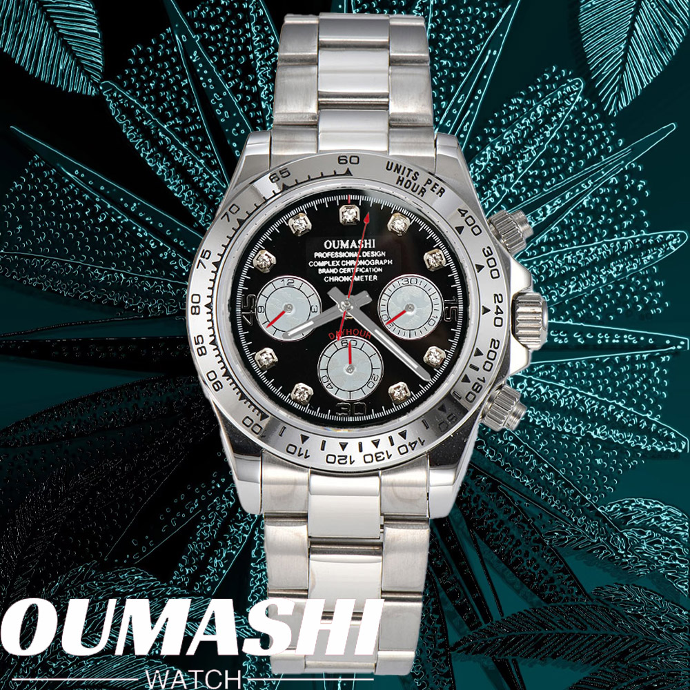 Luxury VK63 WATCH 39mm quartz  - Stainless Bracelet Diver ulasan dan harga