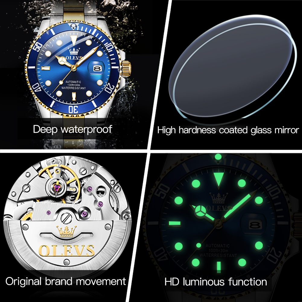 OLEVS 6650 Men Watch Classic O - Rolex Watch Datejust ulasan dan harga