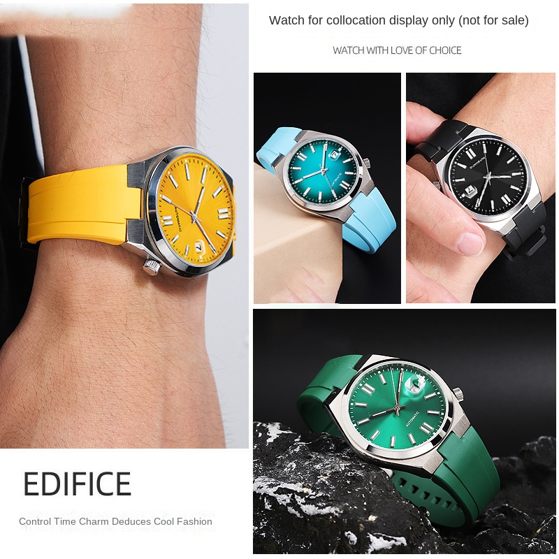 Fluoro rubber Watch Strap For  - Citizen Watch Tsuyosa ulasan dan harga