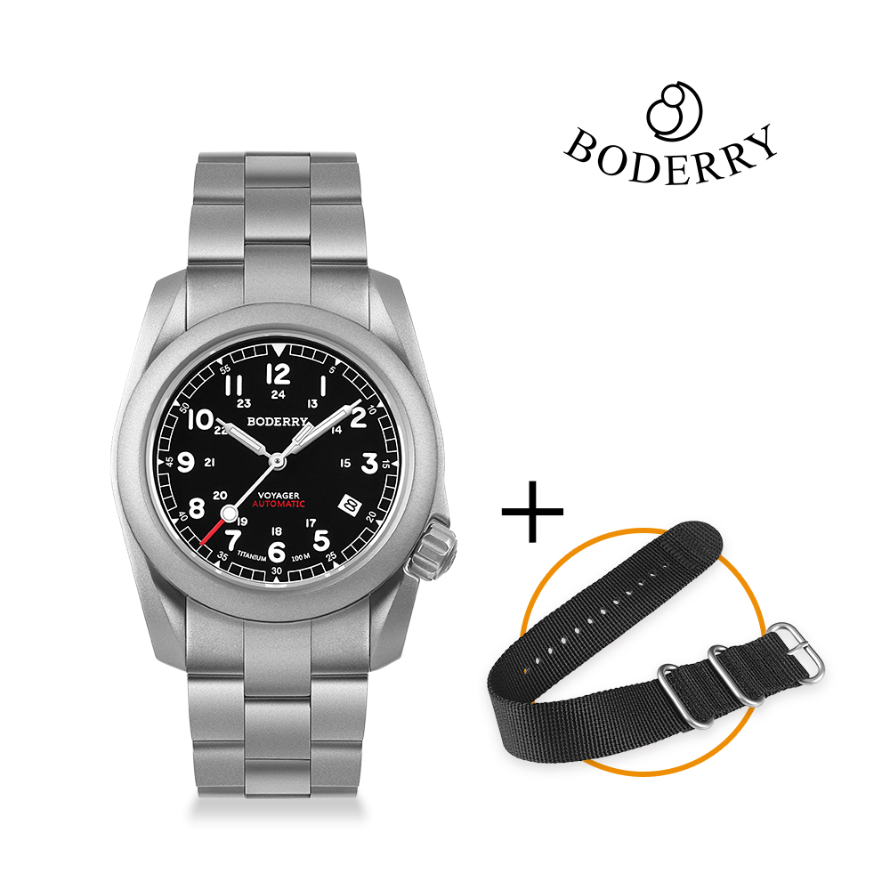 Boderry Voyager Field Watch Ti - Seiko Watch 5 Sports ulasan dan harga
