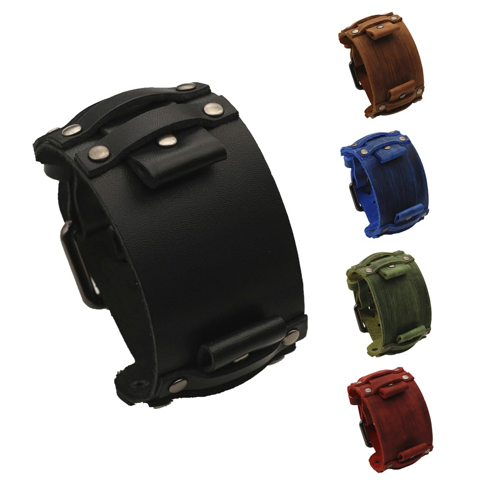 Punk Leather Watch Strap for M - Tropic Strap Vintage ulasan dan harga