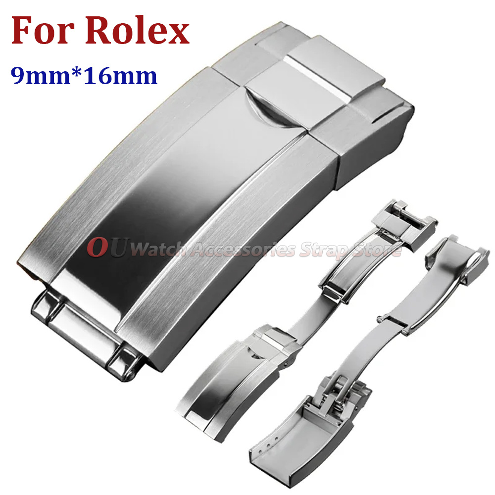 9mmx16mm Stainless Steel Deplo - Rolex Watch Submariner ulasan dan harga