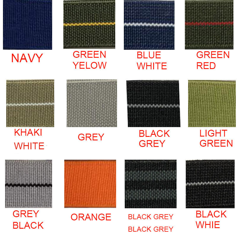 Parachute Nylon Watch Band 18m - Parachute Strap Elastic ulasan dan harga