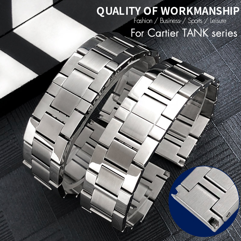 Quality 316L Stainless Steel W - Cartier Watch Santos ulasan dan harga
